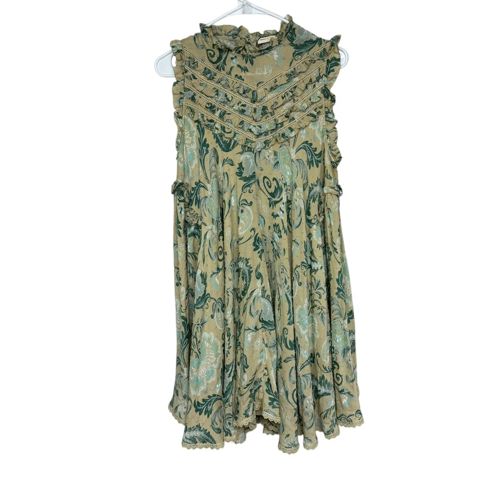 Spell and the Gypsy Collective Aurora Dress Avocado Green Medium